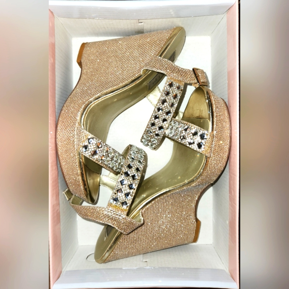 Gold Sandals
